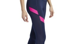 Женские легинсы Reebok Wor Mesh Tight Navy FU2349