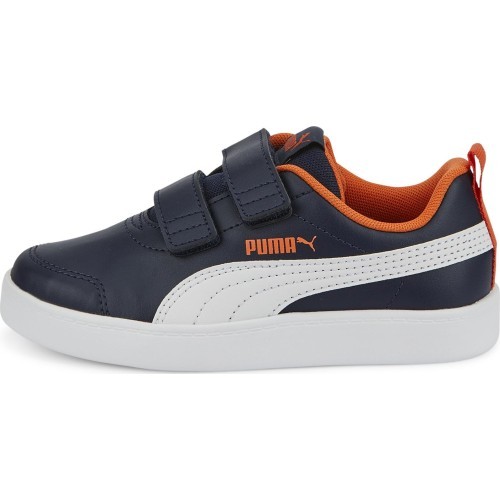 Детские кроссовки Puma Courtflex V2 тёмно-синие 371543 26