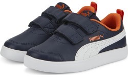 Puma Courtflex V2 Kids' Sneakers Navy 371543 26