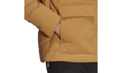 Мужской пуховик Adidas Big Baffle, коричневый HN9932