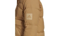 Adidas Big Baffle vīriešu dūnu jaka, brūna HN9932