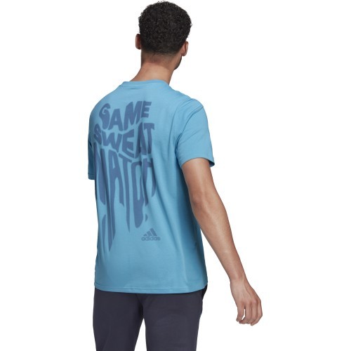 Мужская футболка Adidas M Ten Game G Tee Blue HC1648