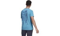 Adidas M Ten Game G Tee Blue HC1648 vīriešu T-krekls