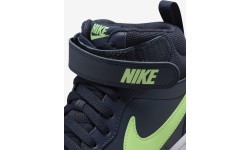 Nike apavi pusaudžiem Court Borough Mid 2 Navy Green CD7782 403