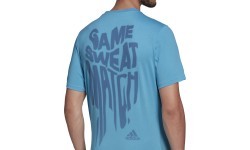 Adidas M Ten Game G Tee Blue HC1648 Men's T-Shirt