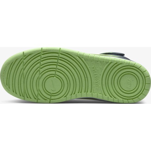 Подростковые кроссовки Nike Court Borough Mid 2 Navy Green CD7782 403