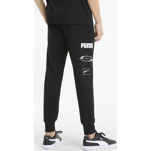 Мужские брюки Puma Rebel чёрные 585751 01