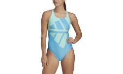 Женский купальник Adidas 3 Bars Suit Blue HD0402