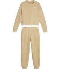 Puma Loungewear Suit sieviešu sporta tērps Cream 676089 84