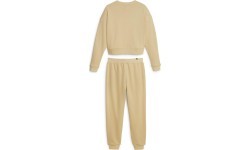 Puma Loungewear Suit Women's Tracksuit Cream 676089 84