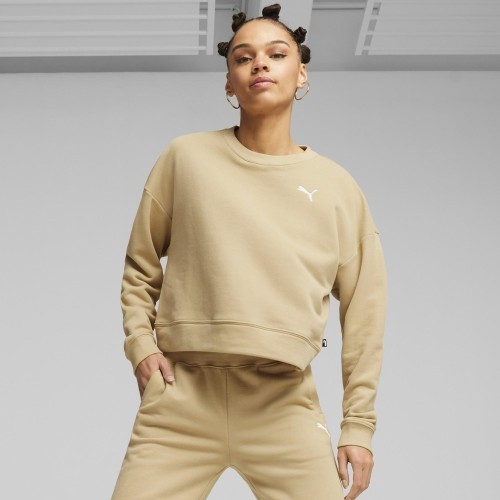 Puma Loungewear Suit sieviešu sporta tērps Cream 676089 84