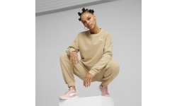 Puma Loungewear Suit Women's Tracksuit Cream 676089 84