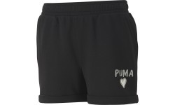 Puma Alpha Shorts girls' shorts Black 581402 01