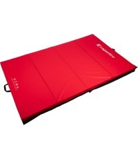 Salokāms vingrošanas paklājs inSPORTline Quad fold 200 x 120 x 5 cm - Red