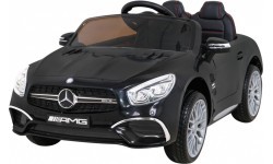 Bērnu elektromobilis Mercedes Benz AMG SL65 S, melns