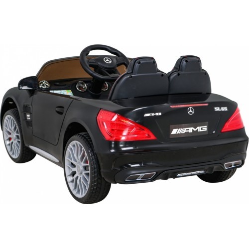 Bērnu elektromobilis Mercedes Benz AMG SL65 S, melns