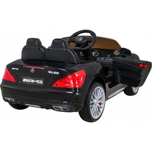 Bērnu elektromobilis Mercedes Benz AMG SL65 S, melns