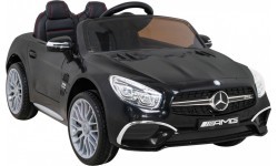 Bērnu elektromobilis Mercedes Benz AMG SL65 S, melns