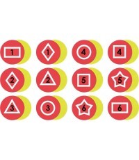 12 atminties polių taškų rinkinys Spordas