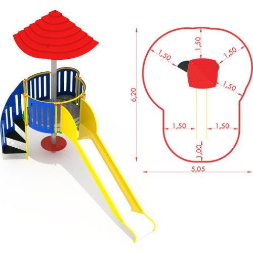 Metal Playground Model CM-0102