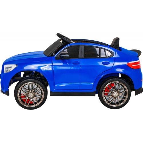 Электромобиль Mercedes Benz GLC63S, синий