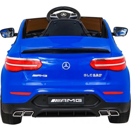 Elektromobilis Mercedes Benz GLC63S, zils