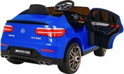 Elektromobilis Mercedes Benz GLC63S, zils