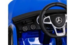 Elektromobilis Mercedes Benz GLC63S, zils