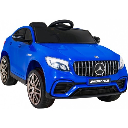 Электромобиль Mercedes Benz GLC63S, синий