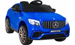 Elektromobilis Mercedes Benz GLC63S, zils