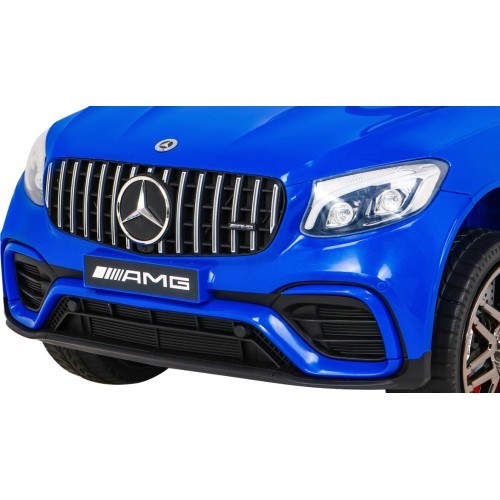 Elektromobilis Mercedes Benz GLC63S, zils
