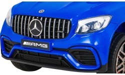 Электромобиль Mercedes Benz GLC63S, синий