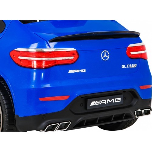 Электромобиль Mercedes Benz GLC63S, синий