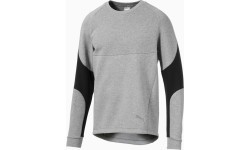Puma Evostripe Crew Men's Sweatshirt Medium Grey Black 580091 03