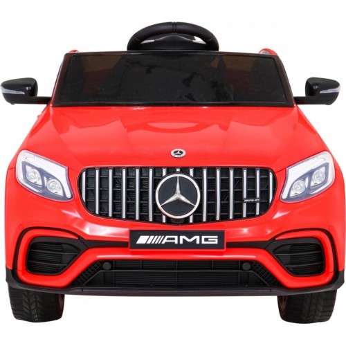 Электромобиль Mercedes Benz GLC63S, красный
