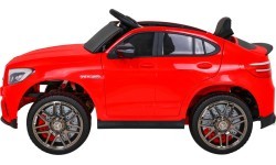 Электромобиль Mercedes Benz GLC63S, красный