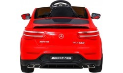 Электромобиль Mercedes Benz GLC63S, красный