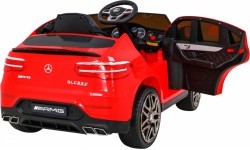 Электромобиль Mercedes Benz GLC63S, красный
