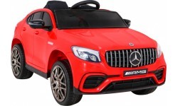 Elektromobilis Mercedes Benz GLC63S, sarkans