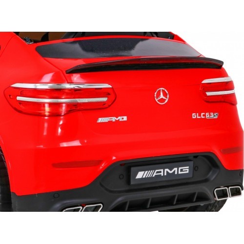 Vehicle Mercedes Benz GLC63S Red