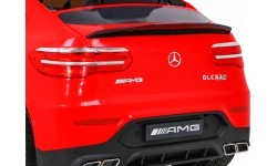 Elektromobilis Mercedes Benz GLC63S, sarkans