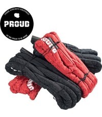 Battle rope PROUD 3 0 9 15 m - Red
