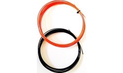 Stīgas sešstūrainas Co-Poly materiāls DUNLOP NT Revolution set 11m, 1.31/1.27mm, black/orange