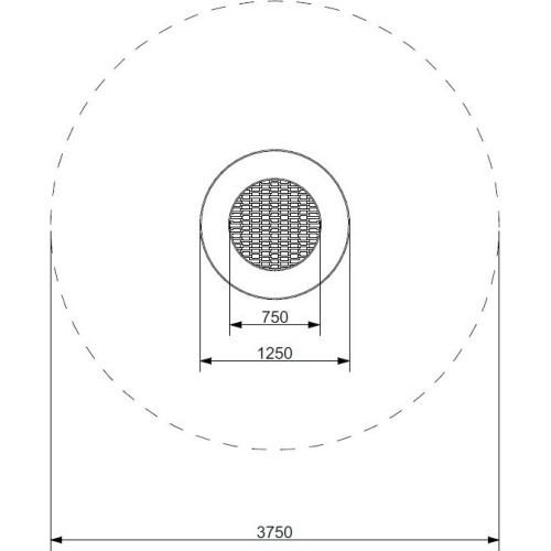 Trampoline Inter-Play Rado 125 cm