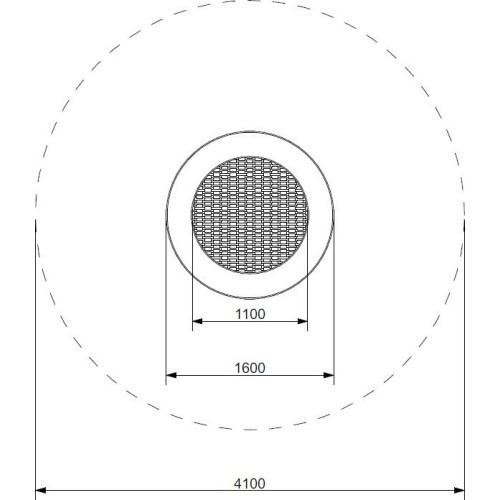 Batuts Inter-Play Rado 160 cm