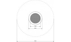 Trampoline Inter-Play Rado 200 cm