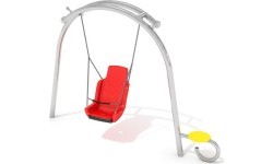 Single Swing with Inclusive Seat Inter-Play Pogo