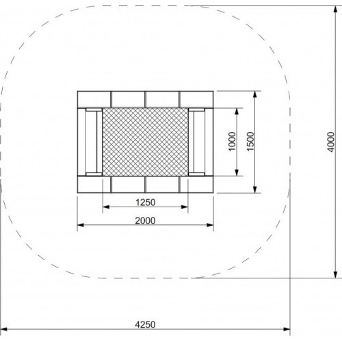 Batuts Inter-Play Orta-I 150 x 200