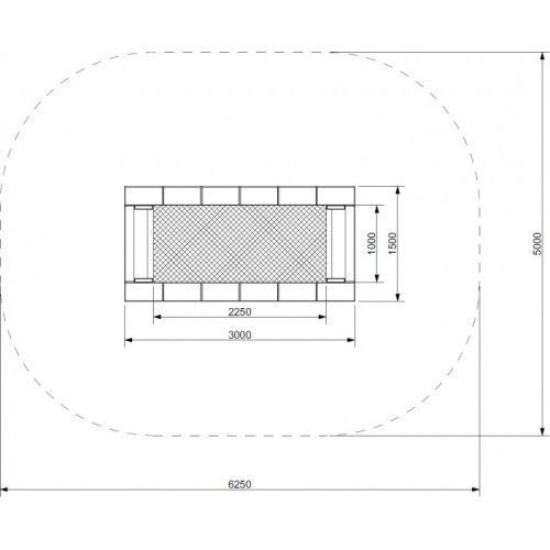Batuts Inter-Play Orta-I 150 x 300