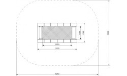 Trampoline Inter-Play Orta-I 150 x 300